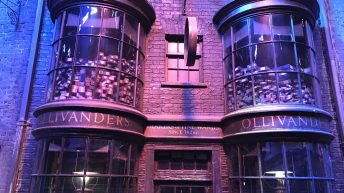 Die Ladenfront von Ollivanders