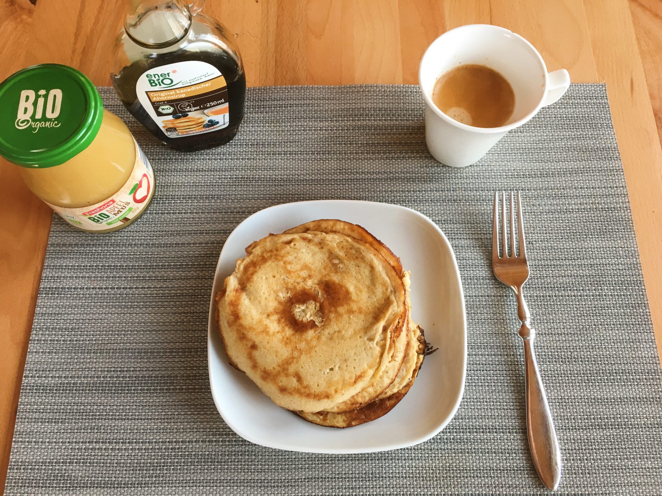 Das schnellste und leckerste 2-Zutaten-Pancake-Rezept!