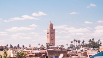 Der Blick über die Altstadt - Marrakesch