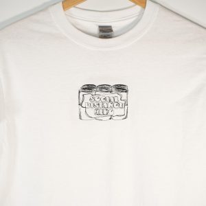 T-Shirt "Klopapier" Weiß
